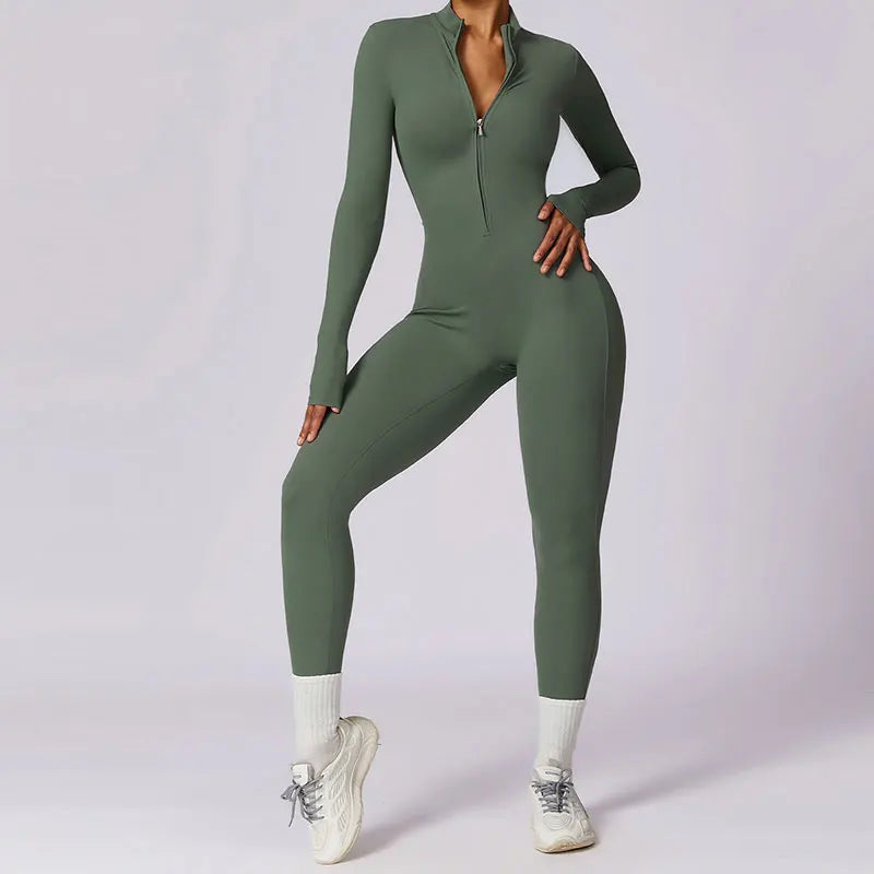 Curvy - Ziped Jumpsuit Curvy